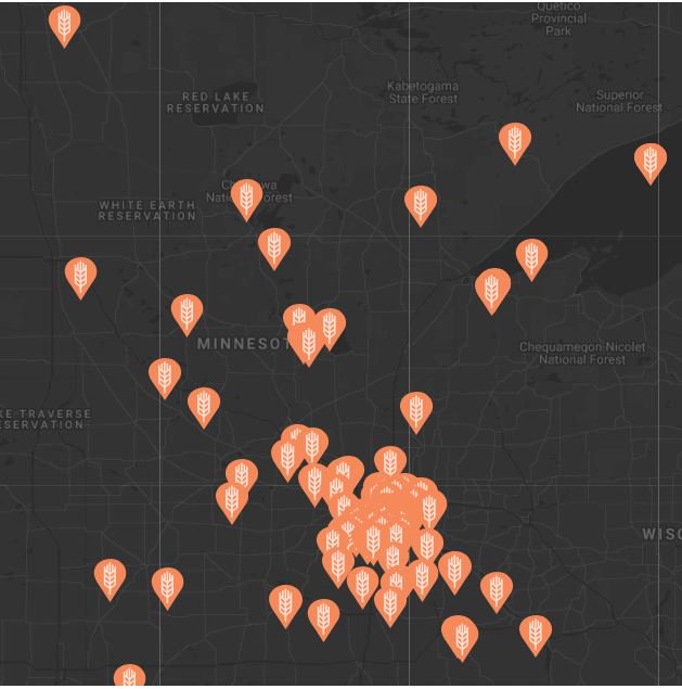 mncraftbrew's tweet photo. Visiting the #Minnesota for the #FinalFour and looking for #LocalBeer? We've got you covered! 130 #MNCraftBreweries in the state are ready to serve you! https://t.co/07zrPVzBHr https://t.co/SeJkvRBXdh