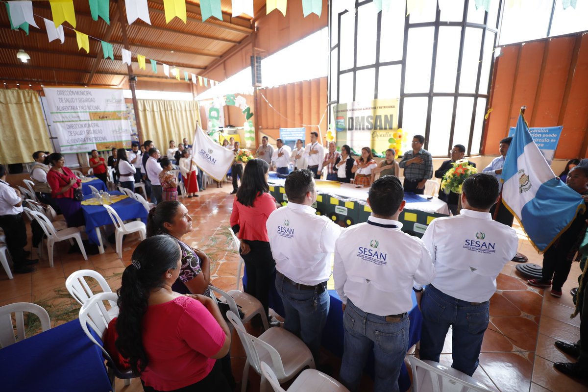 SecretariaSESAN's tweet photo. Miembros de la Comisión Municipal de Salud y Seguridad Alimentaria y Nutricional #COMUSSAN de Chiantla, Huehuetenango, participan en la conformación oficial de la Dirección Municipal de Salud y Seguridad Alimentaria y Nutricional. https://t.co/llxCfCj0MT