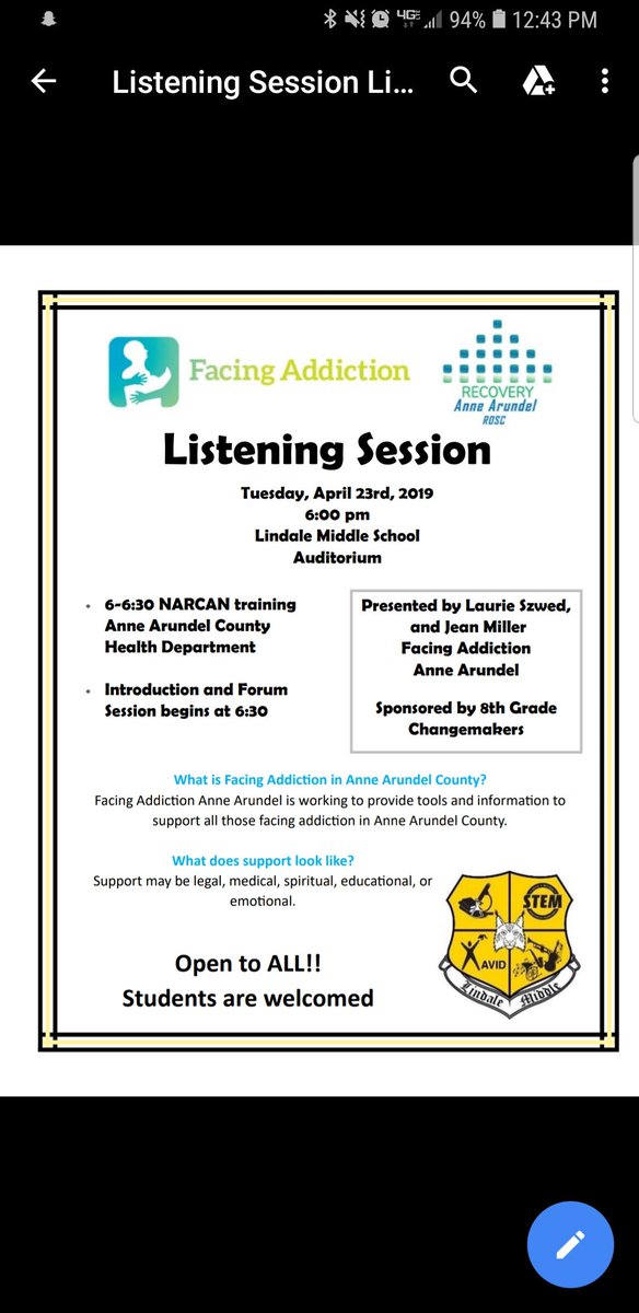 mauro_science's tweet photo. Mark your calendars and consider joining us! #AACPSAwesome #aacpsstem #positivelylindale https://t.co/rkAwN1oEU6