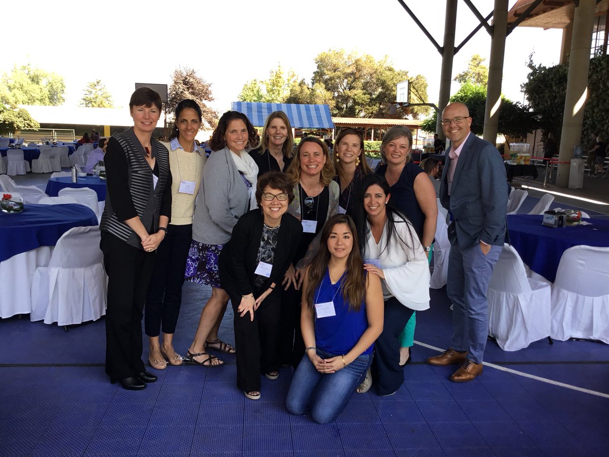 kristenmacc's tweet photo. Meet the first @AASSA_SA professional development team. Empower partnerships, transform learning. #AASSA19 @LailaSegurado @ifweplay @shobbsbeckley @taitl @kmorekin @MadeleineHeide @Paoladepereira @aslaton01 @iLearnDSilva https://t.co/6g2EO5RTuR