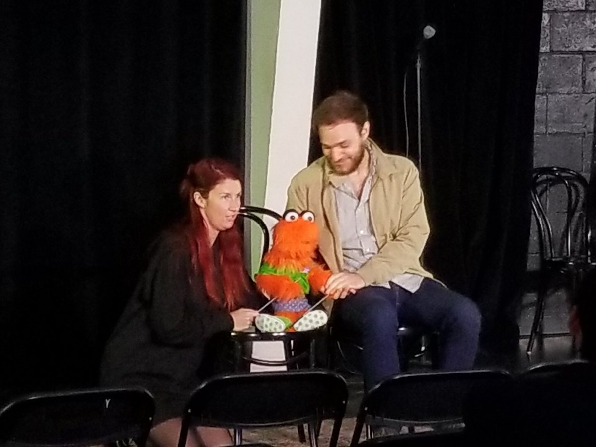 BlairosaurusRex's tweet photo. When Harry Met Sally Raquel &amp; Friends spoof sketch last night at Not Too Shabby. Thanks @JustinSorvillo and @CalderHolbrook ! (And @HeyItsLiam for the 📸📸📸) https://t.co/fcAXC3ZEZ9