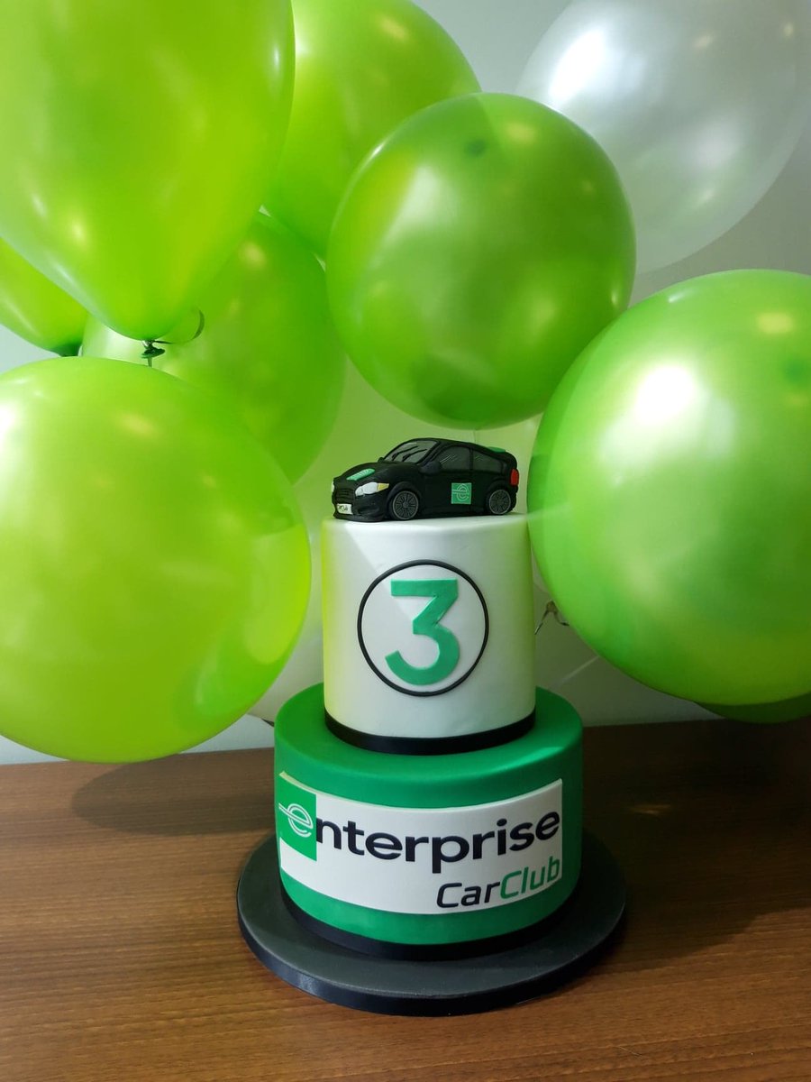 Today we celebrate 3 years since we became Enterprise Car Club... and what better way to celebrate than with cake?! 🎂🎈

To spread the love to our members, we're giving you the chance to bag yourself £30 FREE driving credit! Check out our last post to find out how you could win!