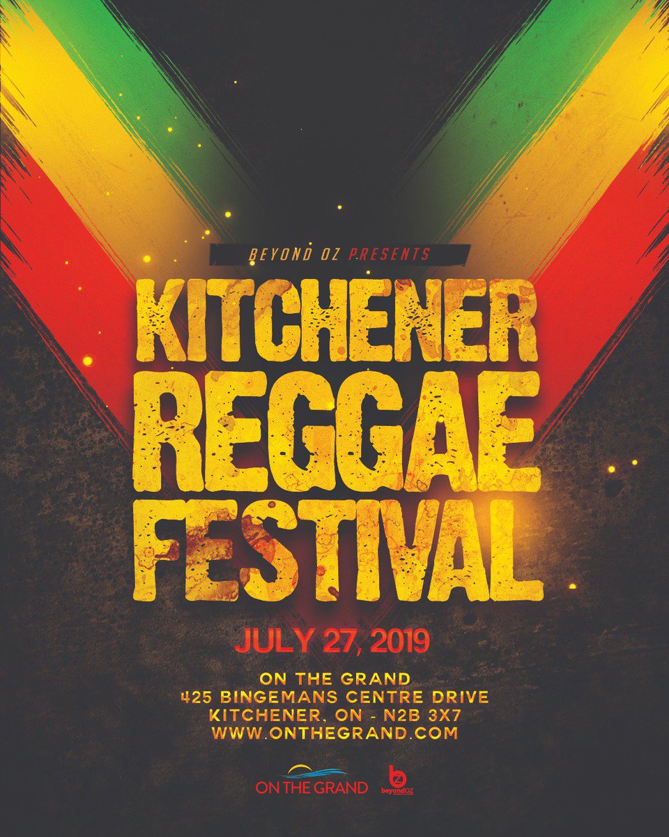 BeyondOzEvents's tweet photo. JUST ANNOUNCED: Our @onthegrandkw Phase One show series is here and we're excited to host the @EverAfterFest Pre-party, OH! Canada Day Fest, Slam Fest, Kitchener Reggae Fest, and Throwback Fest.

Be the first to find out about artist announcements + more: https://t.co/C8QucKhrl1 https://t.co/o5BhO3wMMs