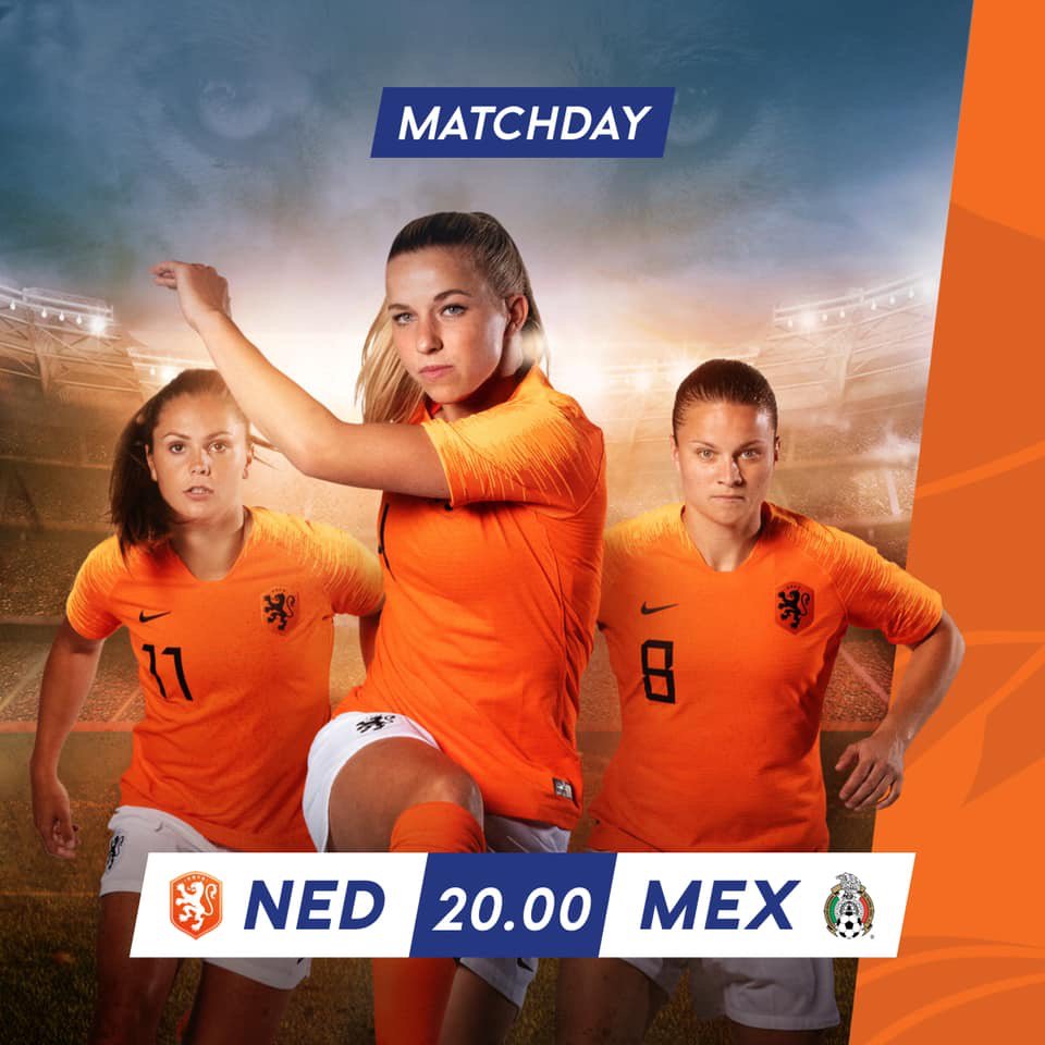 Matchday!  Nederland vs Mexico 20.00 uur <a href="/GelreDome/">GelreDome</a> 
#OranjeLeeuwinnen