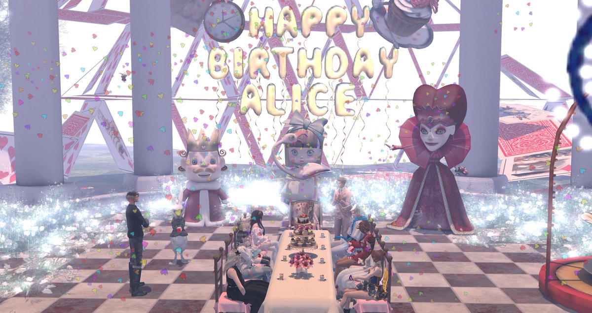 Hallucigenia0_0's tweet photo. わああああ！！！！REZDAYめっちゃ盛大に祝ってもらって、
SL初めて一番感動した・・・。
本当にありがとう！！！！！！！！！！！！！！！！！！！！！！！！！
#SL_CL https://t.co/icBSP9Kcin