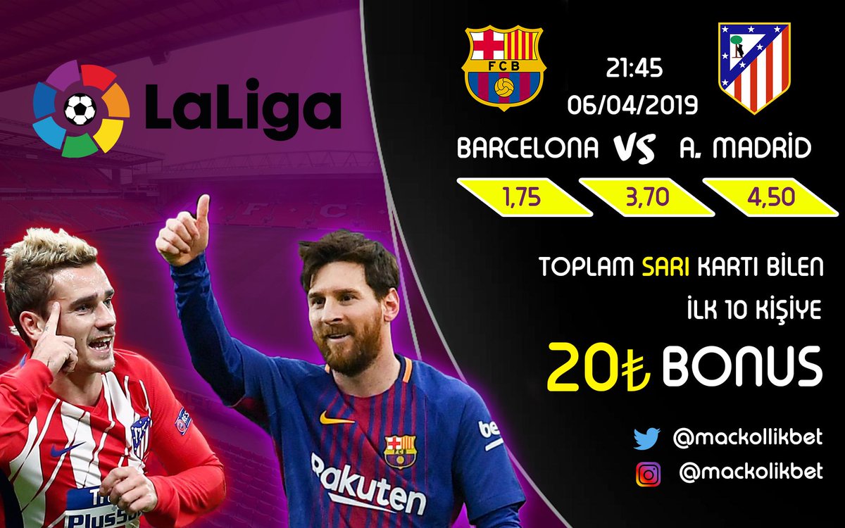 Hemen bu tweeti RT yap 5 arkadaşını etiketle toplam sarı kartı doğru tahmin eden ilk 10 kişiden biri ol anında 20TL bonus kazan maçkolikbet42.com/maçkolikbet42.…