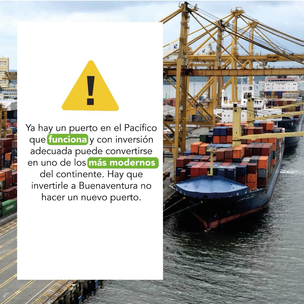 StellaJGH's tweet photo. #NoAlPuertoDeTribugáPorque los recursos deben ser bien invertidos en el crecimiento de la región y no en la destrucción del ecosistema. https://t.co/VqEvGrS9sC