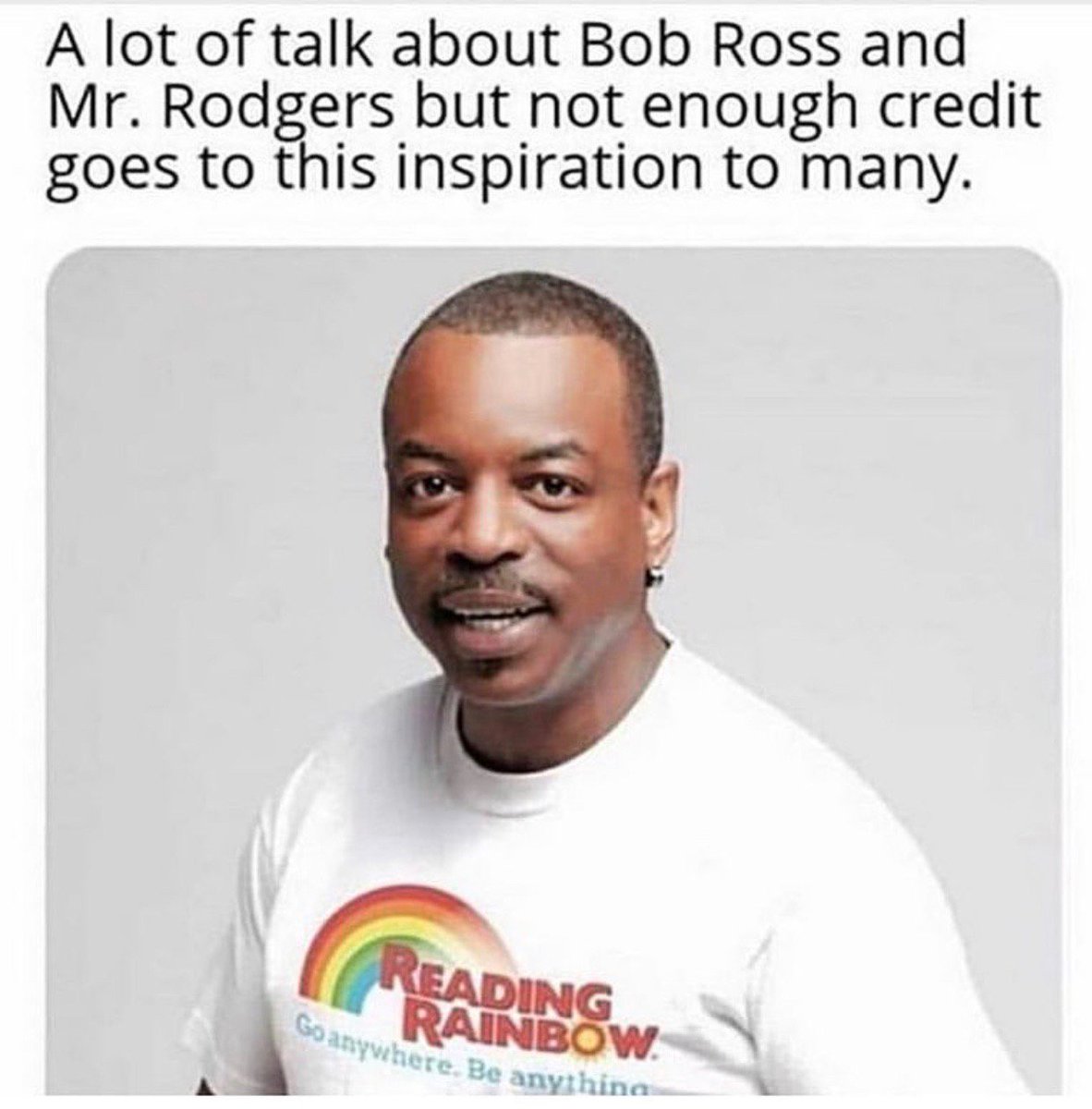 On Fridays we salute the fellas. This #fbf goes out to LeVar Burton, who gave us #KuntaKinte and the <a href="/PBS/">PBS</a> series #ReadingRainbow #blackmen #blackbusiness #nbmbaa #theblackmba #entrepreneur #flashbackfriday #fridaysareforthefellas #levarburton
