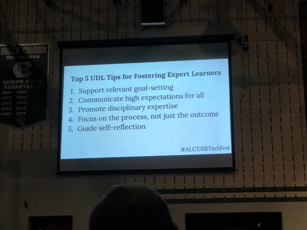 MmePemberton's tweet image. Learning lots of amazing things at #ALCDBTechFest. Keynote on UDL tips in relation to technology. Then had a chance to learn how to make/use Break Out boxes thanks to @TanisLattanzio! Can’t wait to adapt them for FSL! #professiondevelopment #lifelonglearning