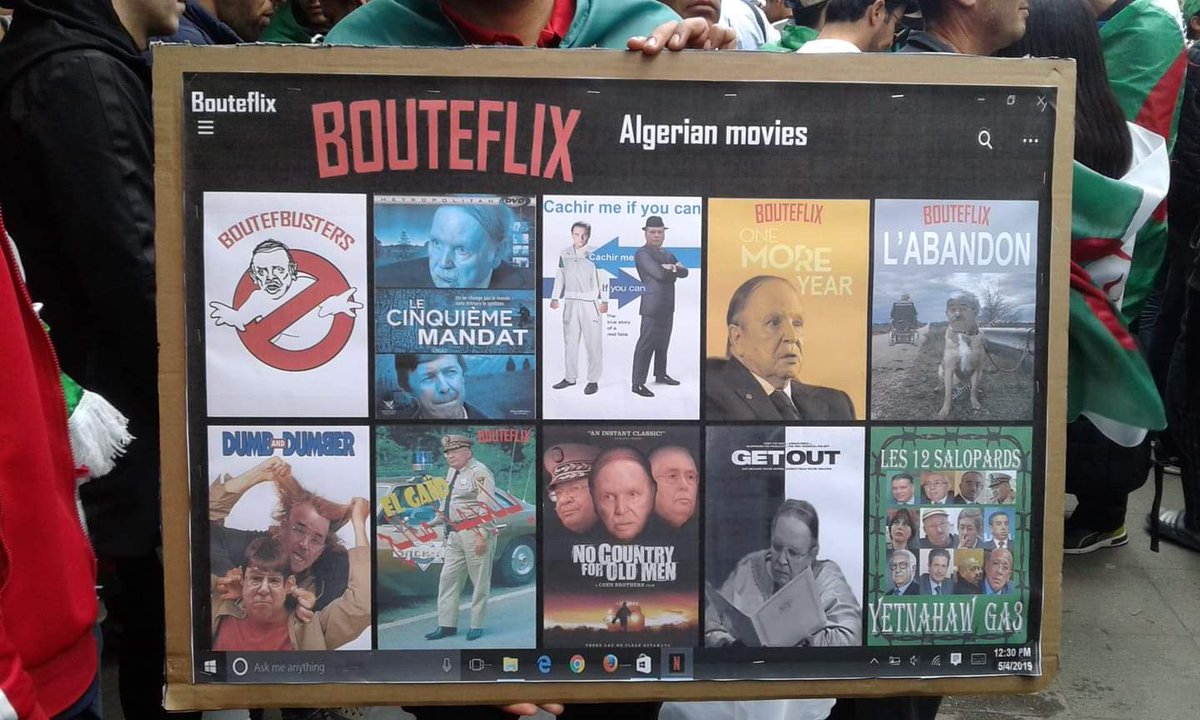 Lilia_Kahina's tweet image. Quelle créativité #Algerie_manifestation  @Salim2084