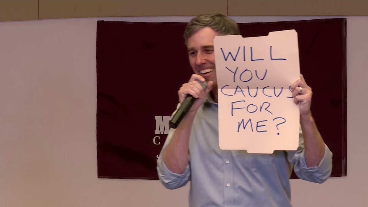 Kelly AuCoin as Beto O'Rourke #pastortim #bigyouthpastorenegergy