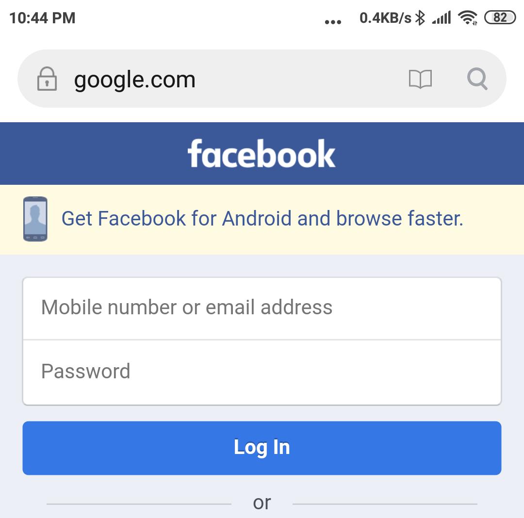 Here’s how attackers can spoof URLs on Mint or MI Browser:

Just add "?q=" parameter after any URL following the targeted domain,

Example → phishing-site.com/?q=facebook.com

Xiaomi browsers will display “🔒facebook.com” in the URL while loading the content from phishing site.