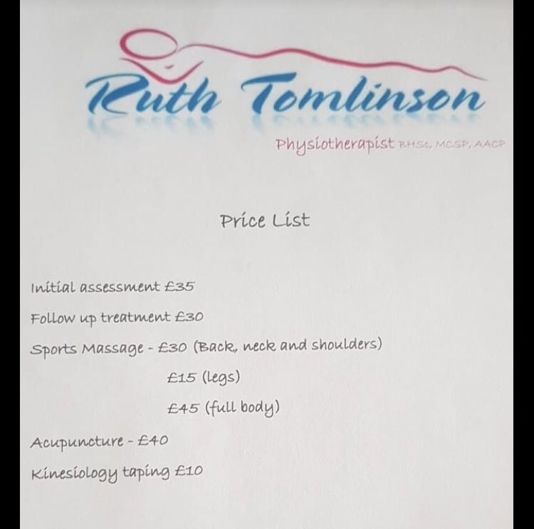 Penistone Church FC (@pcfc1906) on Twitter photo Anyone in the #penistone area in need of a Physio then look no further than <a href="/Rtthumbsofsteel/">Ruth Tomlinson</a>
Based in the exclusive part of town, Cubley, she is now up & running.
If you only RT one tweet today please make it a this one. Thank you. Anyone in the #penistone area in need of a Physio then look no further than <a href="/Rtthumbsofsteel/">Ruth Tomlinson</a>
Based in the exclusive part of town, Cubley, she is now up & running.
If you only RT one tweet today please make it a this one. Thank you.
