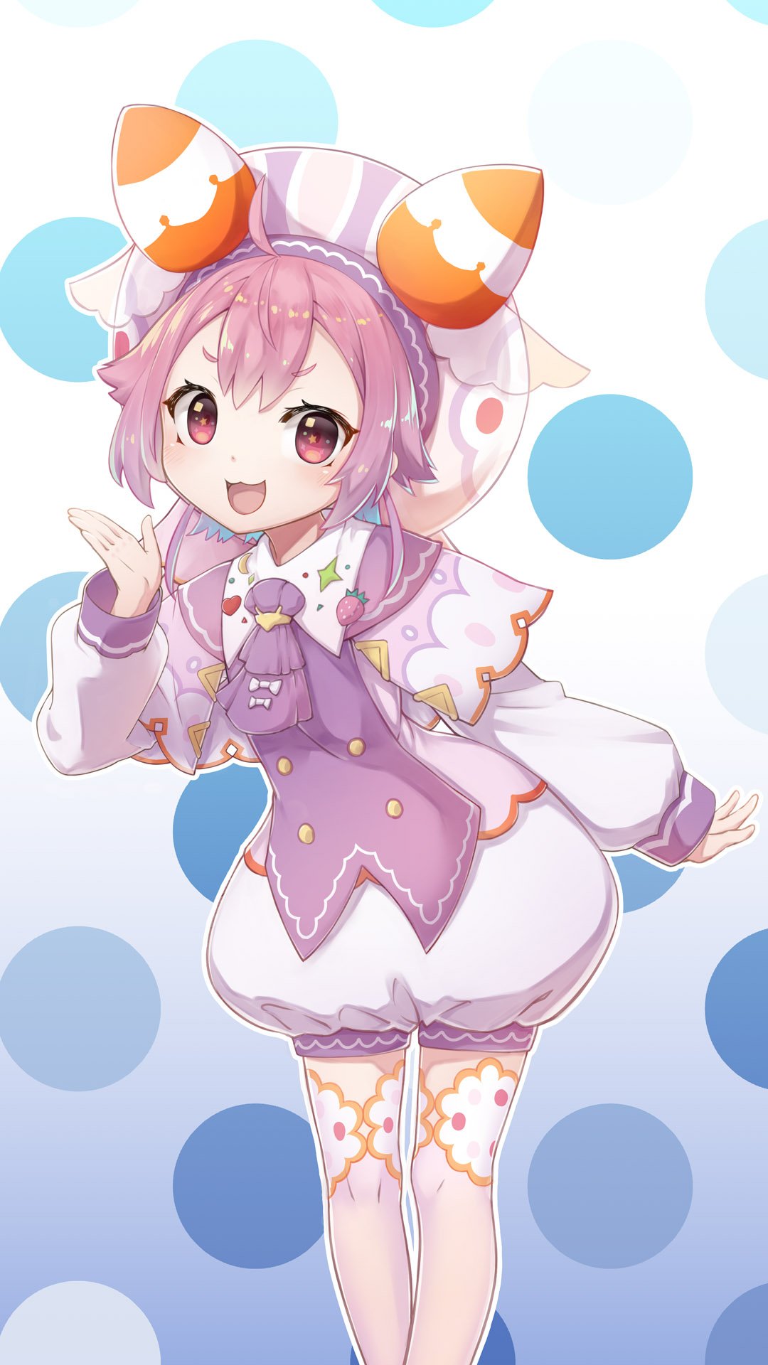 瓜硝子 宇志海いちごちゃんかわいいんじゃぁ デザインが素晴らしいんで一度しっかり描いてみたいと思っていたんですよね 一枚目 普通 二枚目 縦壁紙 三枚目 横壁紙 背景が寂しかったので いちごちゃんがマイクラで音声コラボしたことがある方を人形風