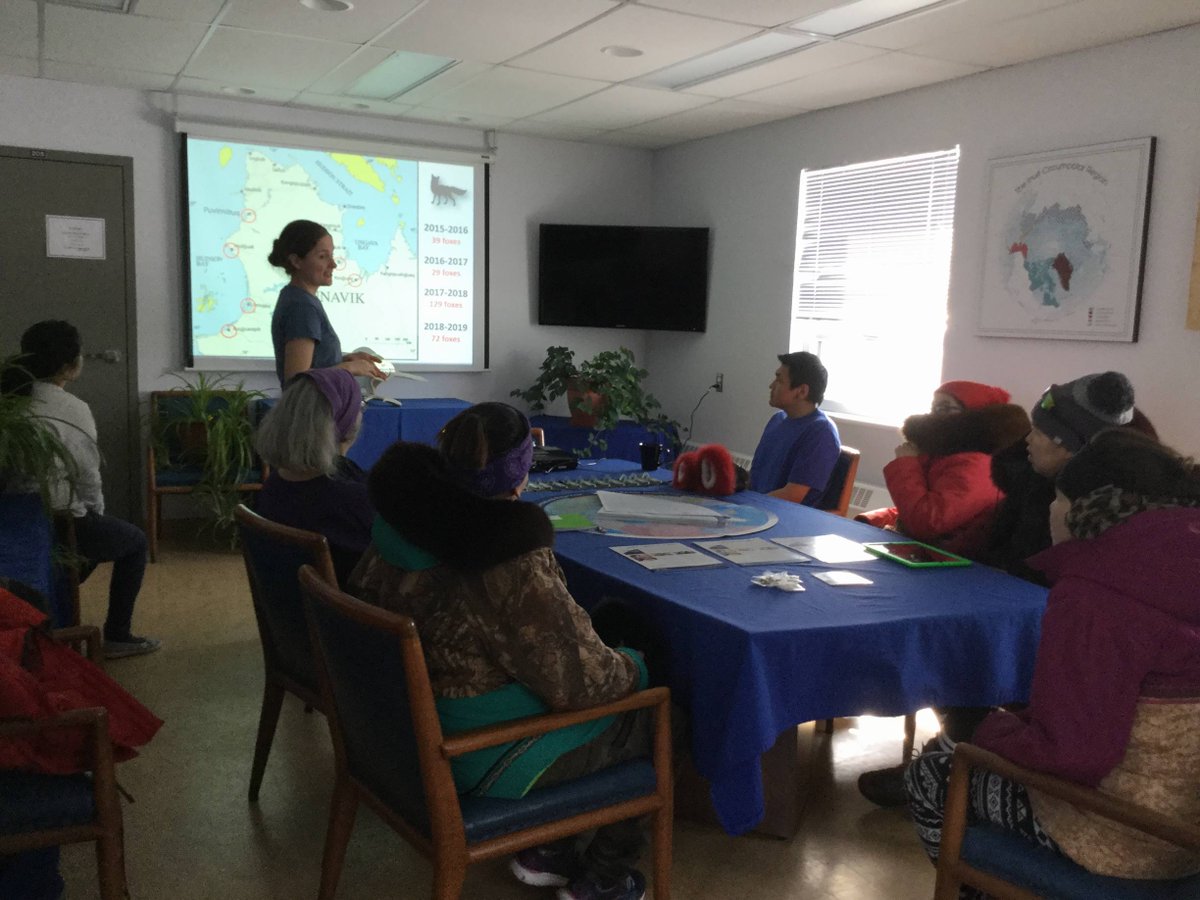 embouchard5's tweet photo. Last week, I participated to “The Science of Indigenous Knowledge: Quebec Aboriginal Science Fair 2019” in Kuujjuaq. A great way to exchange knowledge and ideas with students and their teacher. #Kuujjuaq #Nunavik #polarscience #WCVMvetmicro #usask #umontreal https://t.co/835S4v22CR