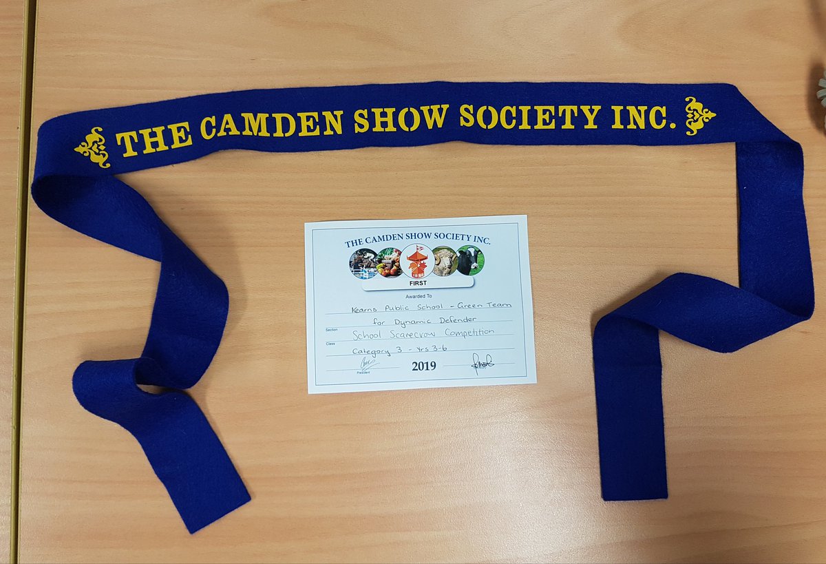 Congratulations to KPS Green Team! 1st Place in the Yr 3-6 category of the scarecrow competition at Camden Show. Dynamic Defender is an anti-bullying superhero spreading messages of kindness. We are proud. <a href="/_iEndo/">Karen Endicott</a> <a href="/fifiwoods/">Fiona Woods</a>