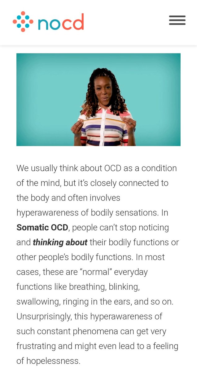 meds_meltdowns_'s tweet photo. There needs to be more awareness, info &amp; help for this type of #ocd When I first became unwell with it, I didn't know what was happening to me. The professionals have listened and sympathised with me, but they don't fully understand. #sensorimotorocd #somaticocd  
@treatmyocd 🤕 https://t.co/NN5OoBE9Cu