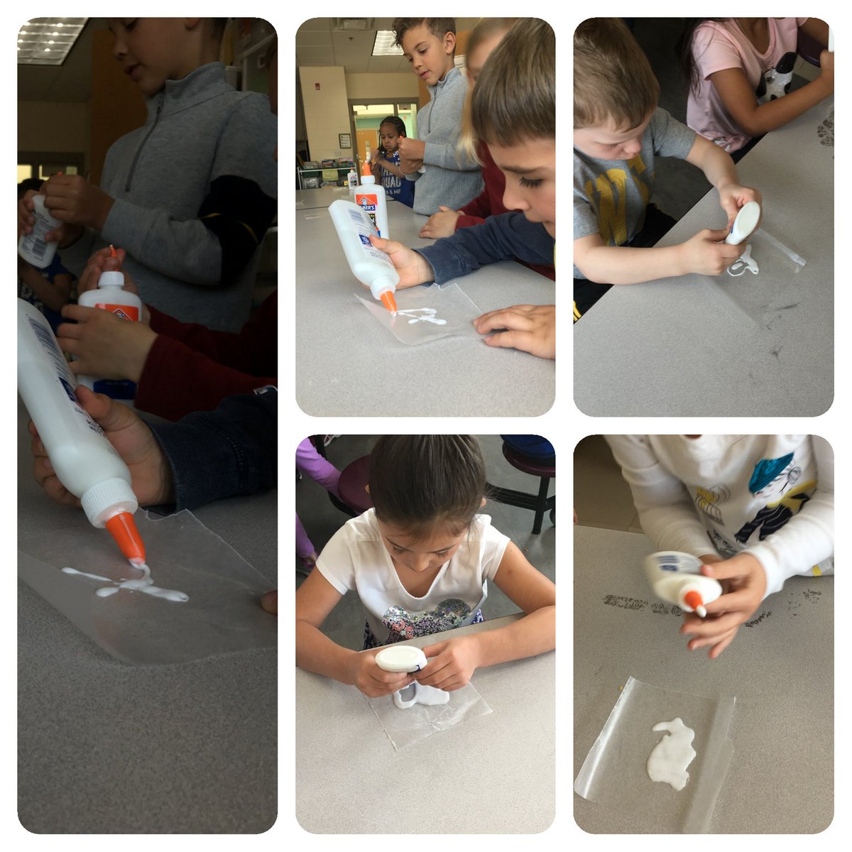 fmteducare's tweet photo. Middle Educare, April Fool's Day craft🤪white glue dries to look like spilled milk! #AprilFoolsDay2019 #VeryClever #TheMiddles #WatchOutForPranks #WeMadeThis #FairmontEducareHasFun https://t.co/qbKbsUdMfm
