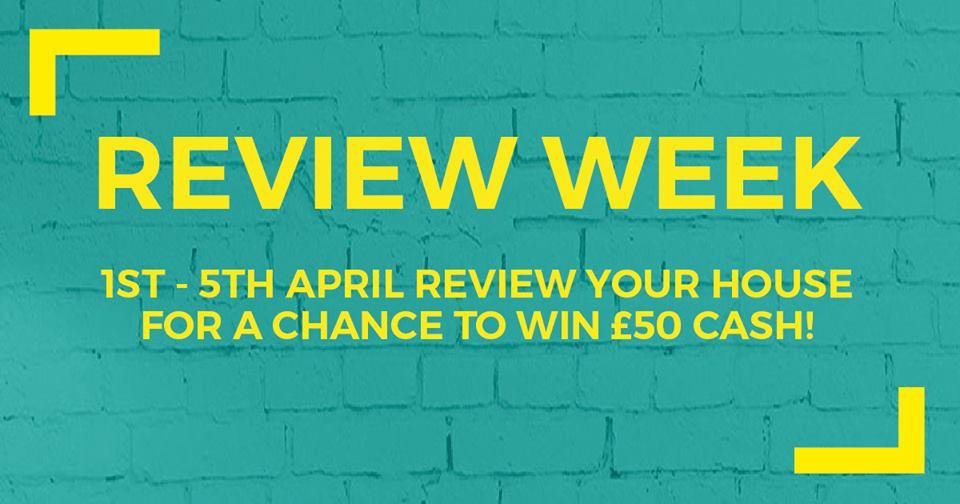 THAT'S IT!

Thank you to everyone who took the time to leave a review to help other students decide on where to live. 

The 2 winners will be announced at 3pm!