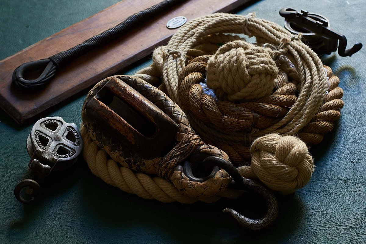 The rope-maker Arthur Beale has existed in some form in London's West End since the 16th century, supplying rope for early attempts at scaling Everest, and also for Sir Ernest Shackleton's expeditions. Read more about this unique shop: bit.ly/2UBLkLG