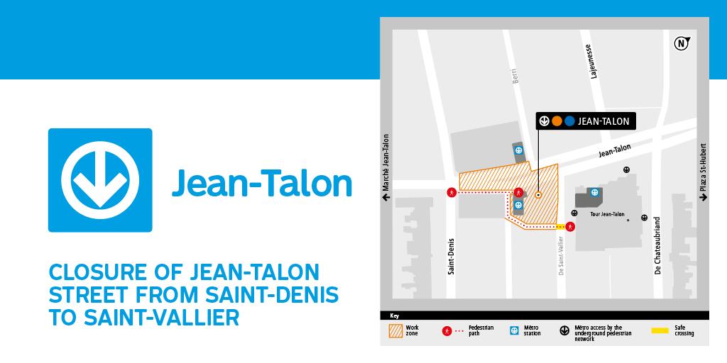 [Jean-Talon métro station] 🚇🚧🔨 The station remains open, even during the construction! It gives you a quick access to the <a href="/plazasthubert/">Plaza St-Hubert</a> &amp; <a href="/petiteitalie/">Petite Italie</a> shops along with the @MarchePublicMtl of Jean-Talon! To learn more about the construction site ⏩ ow.ly/3xtM50otgHt