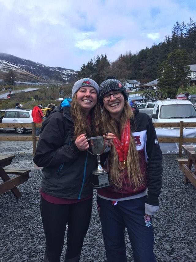 What a week for <a href="/HallamCycling/">Hallam Cycling</a> at the <a href="/BUCSsport/">BUCS</a> Downhill Mountain Bike Championships! @AbigaleLawton finishing 2nd and @hannprestwich9 finishing 3rd with the Women taking <a href="/BUCSsport/">BUCS</a> DMB TEAM CHAMPIONSHIP 🏆#wearehallm #thisgirlcan