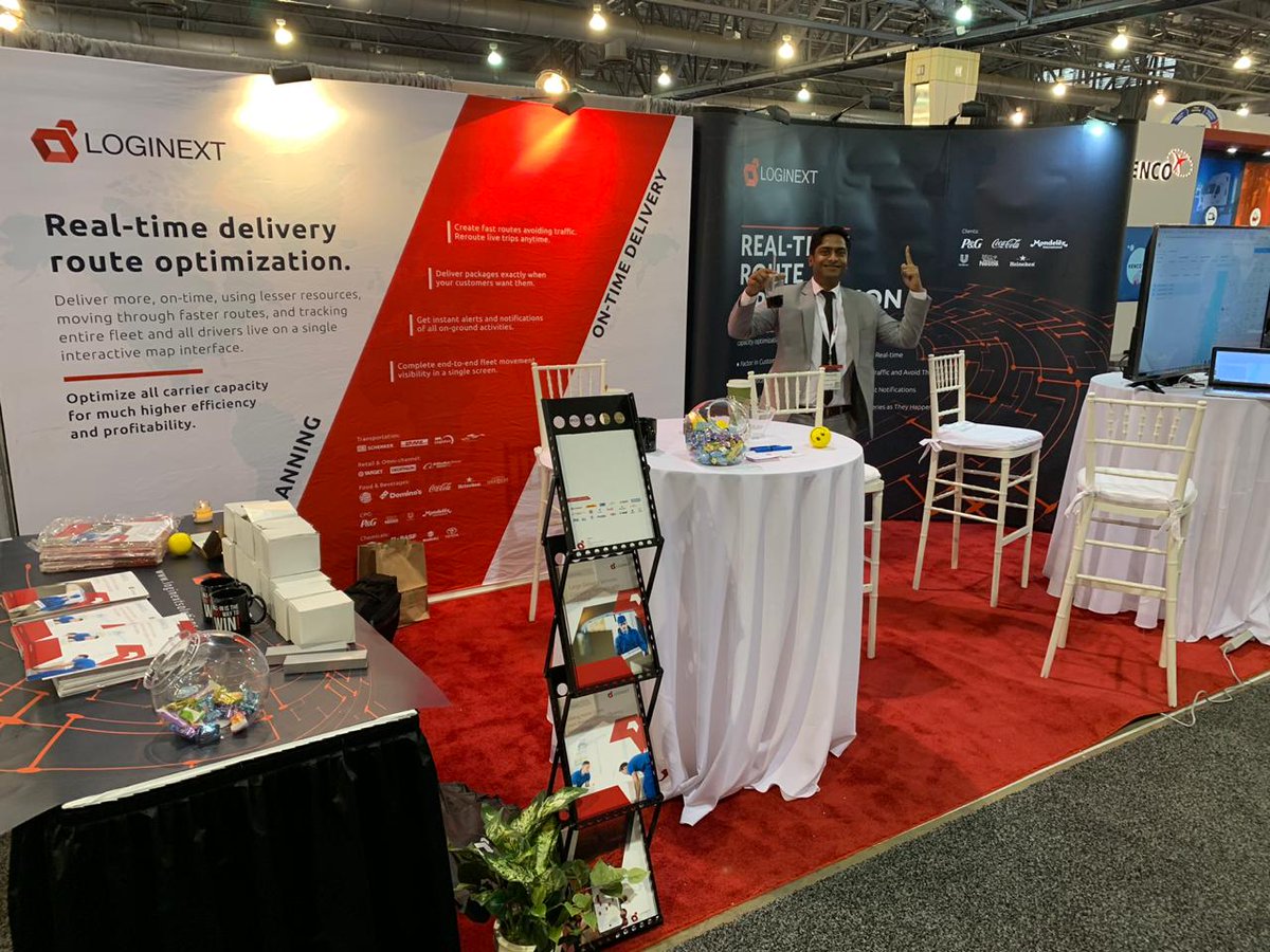 LogiNext's tweet photo. After a fast-paced first day, catch @LogiNext on Day 2, with more drive and more energy at Home Delivery World 2019!
Rapidly rising interest kept us on our toes and on top of our wits and we would raise the game on Day 2, so walk on by #Booth640 at #HDW2019
#Logistics #Technology https://t.co/icFPMwoDrJ