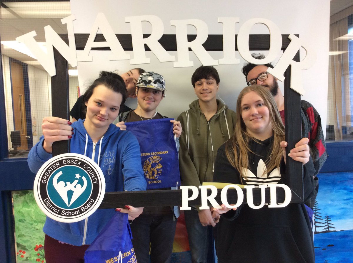 SpottedWestern1's tweet photo. Respect and Perseverance are still popular @Western1970! We Spotted@Western: Aiden, Hailey, Nathan, Seth, Evan and Chloe!  Congrats! https://t.co/Ih7r8BipHx