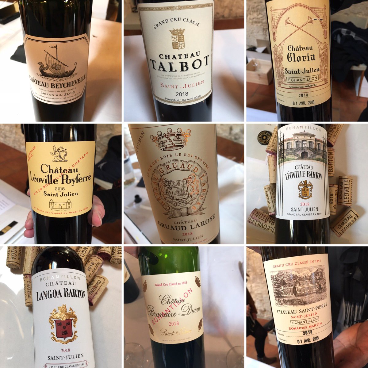 [Jour 4] #primeurs2018 Visite des châteaux accueillants l’Union des Grands Crus de Bordeaux, par appellation.
Très intéressant de pouvoir comparer chaque cuvée au sein d’une même appellation !
#wine #winelover #winetasting #vin #vino #wineblogger #winetime #wineoclock #sommelier
