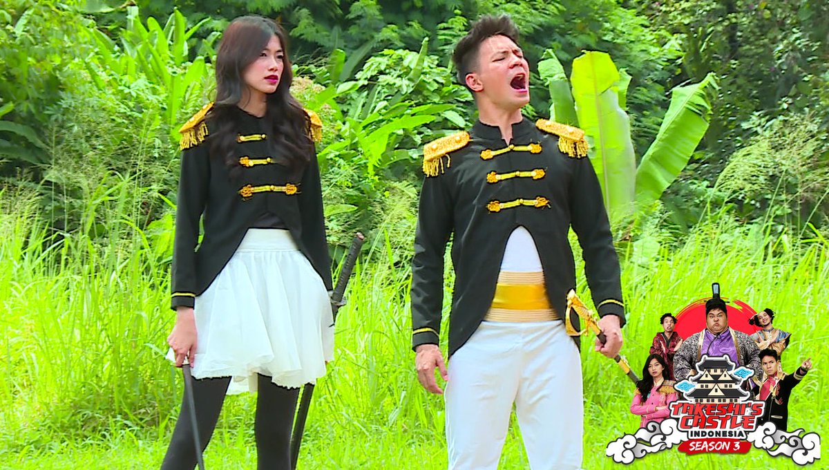 Kapten Tampan <a href="/fero_walandouw/">Fero Walandouw</a> &amp; Wakapak <a href="/M_DesyJKT48/">.</a> siap memimpin para Pejuang Manis Eksis! Ayo kita serbuuu #TAKESHICASTLEBIKINGREGETAN yang lagi tayang pagi ini di @official_mnctv!