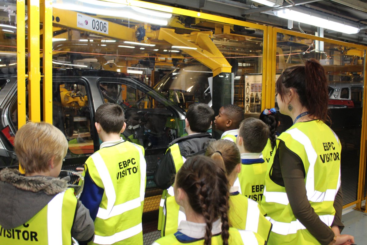 Today we welcomed pupils from Saint Christopher’s Primary who loved the day, seeing our robots, how cars are made and finding out what they need to do to work here in the future. Some of the children have parents who work here and were very excited to see them during the tour!