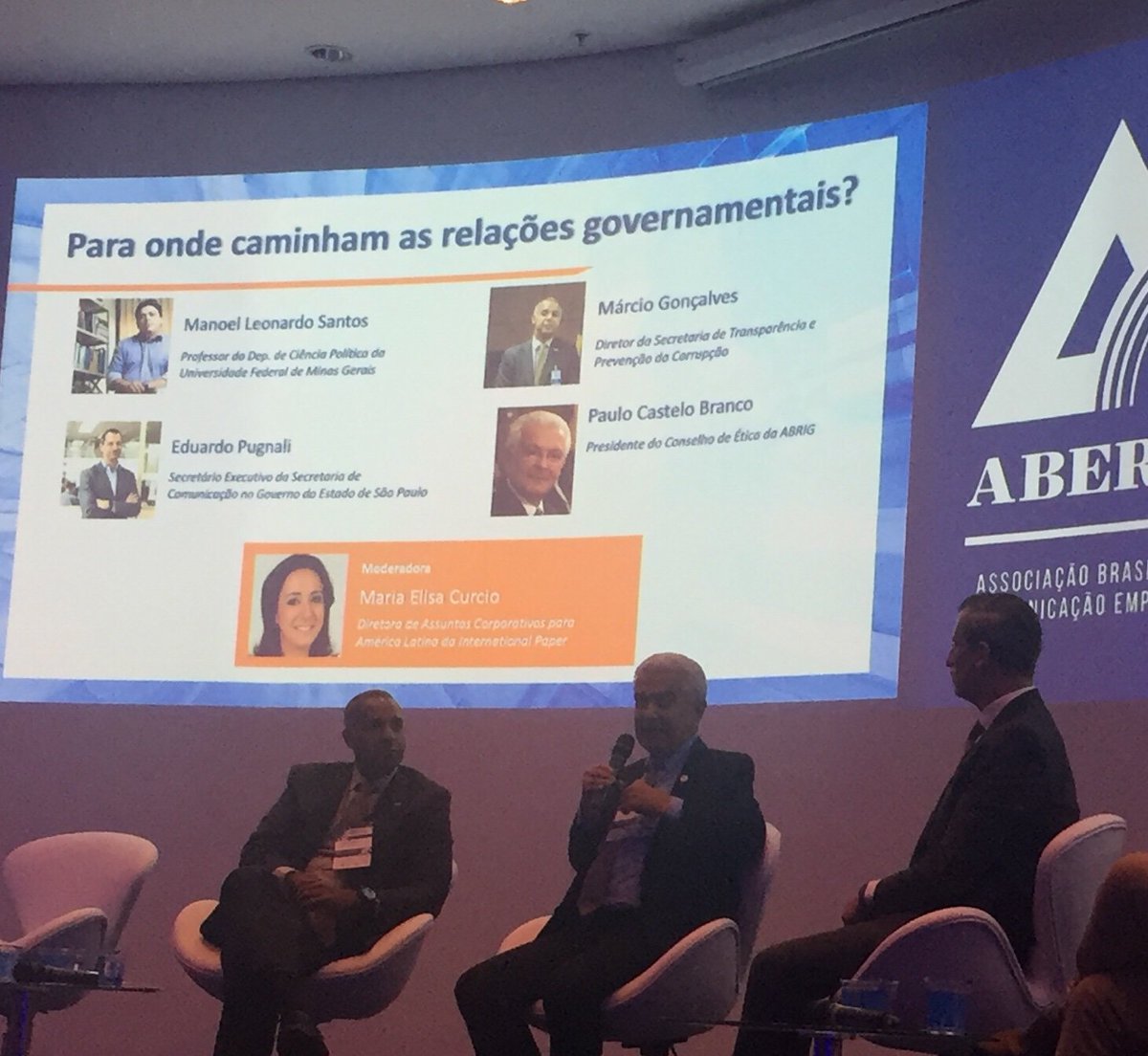 Relações institucionais, representação institucional, relações governamentais, lobbing, Public Affairs, áreas atípicas de Comunicação institucional muito bem abordadas por um fantástico painel do ABERJE Trends em São Paulo