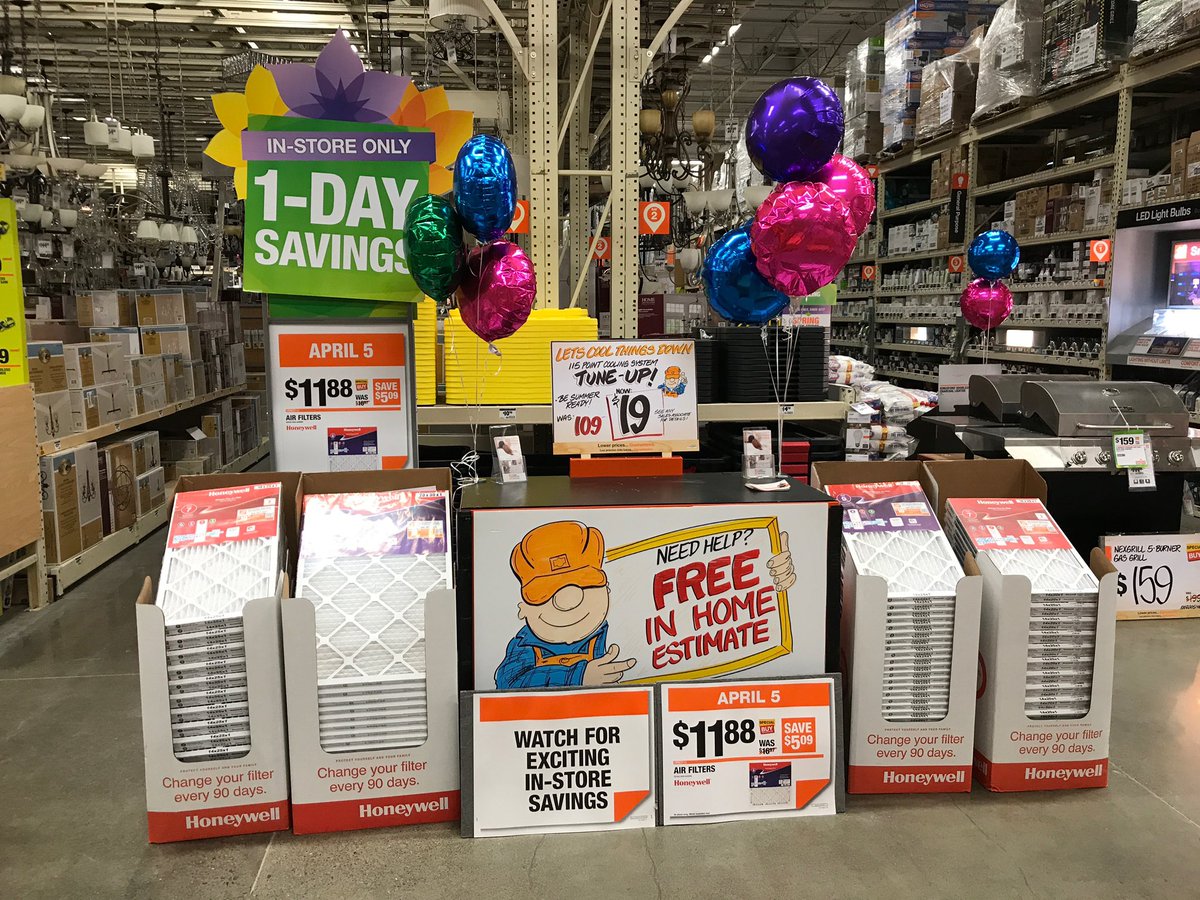 billbrister's tweet photo. Spring has sprung! Get ready for summer with a $19 HVAC check up - and save with our Deal Of The Day - HVAC filters!  #StayCool #PacNorthProud #SpringBlackFriday https://t.co/c1ZGRsgnTj