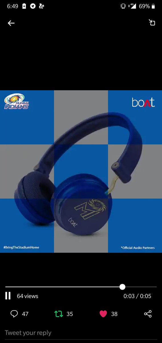 _minujain's tweet photo. @BoatNirvana Here's the Screenshot of the limited edition Rockerz 400😍❤️ @BoatNirvana
Fingers tightly crossed to witness the live action of my favorite team @mipaltan
#boAtXMumbaiIndians
#BringTheStadiumHome
#SoundOfTheChampions 

Join in Guys 😍😍
@naveeeennnn
@NishantJain_88 
@piyushpuri12 https://t.co/FYSrYShHJa