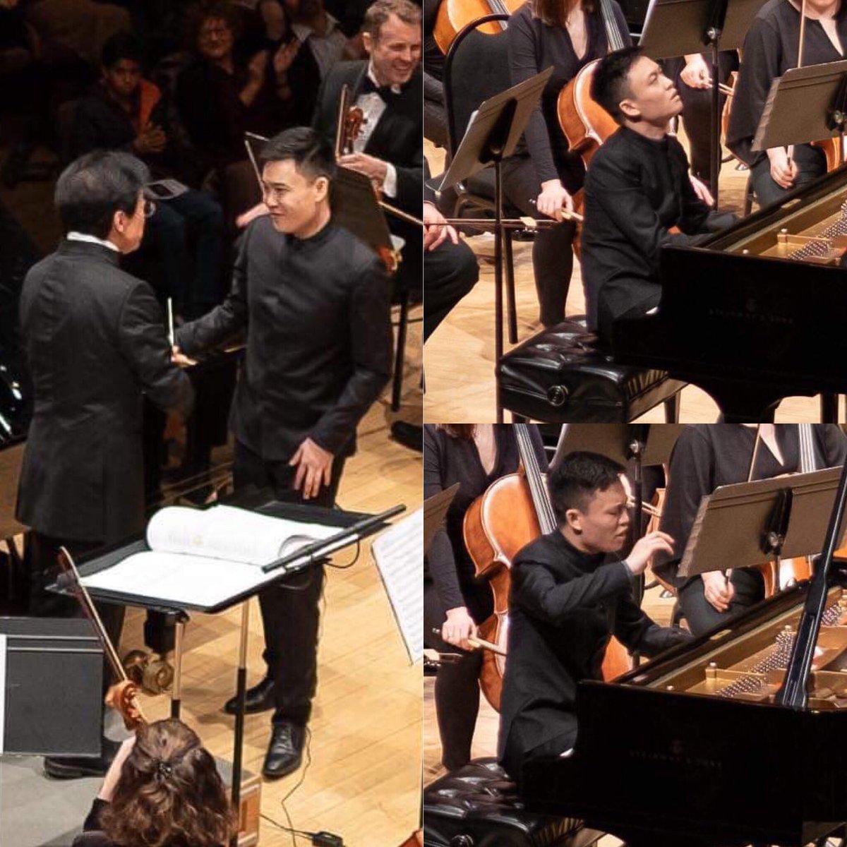 AtelierR_Umetsu's tweet photo. Pianist Kevin Ahfat wearing custom designed #AtelierRosemarieUmetsu performing the Tchaik 1 last weekend at the George Weston Recital Hall with the @MandlePhil 
.
📸 Thanyarat Photography https://t.co/GN039tfz78