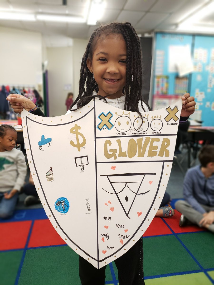 RobertsRascals's tweet photo. In #firstgrade we are learning about what its like to live in The Middle Ages. To help with this and to celebrate @GameOfThrones final season, we have create house sigils that represent our families. What amazing features can you spot?  @AGHoulihan @hembybridge @participate https://t.co/ZgXRBCxnDJ