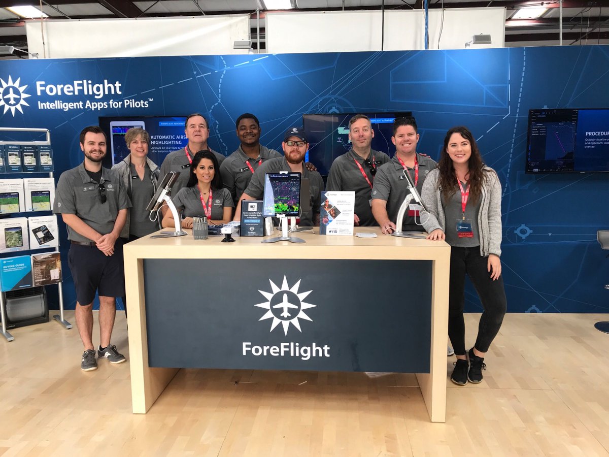 JeppForeFlight's tweet image. Kick off day 4 of #SNF19 by visiting our booth in Hangar C!