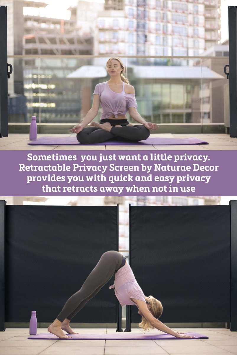 Retractable side awning