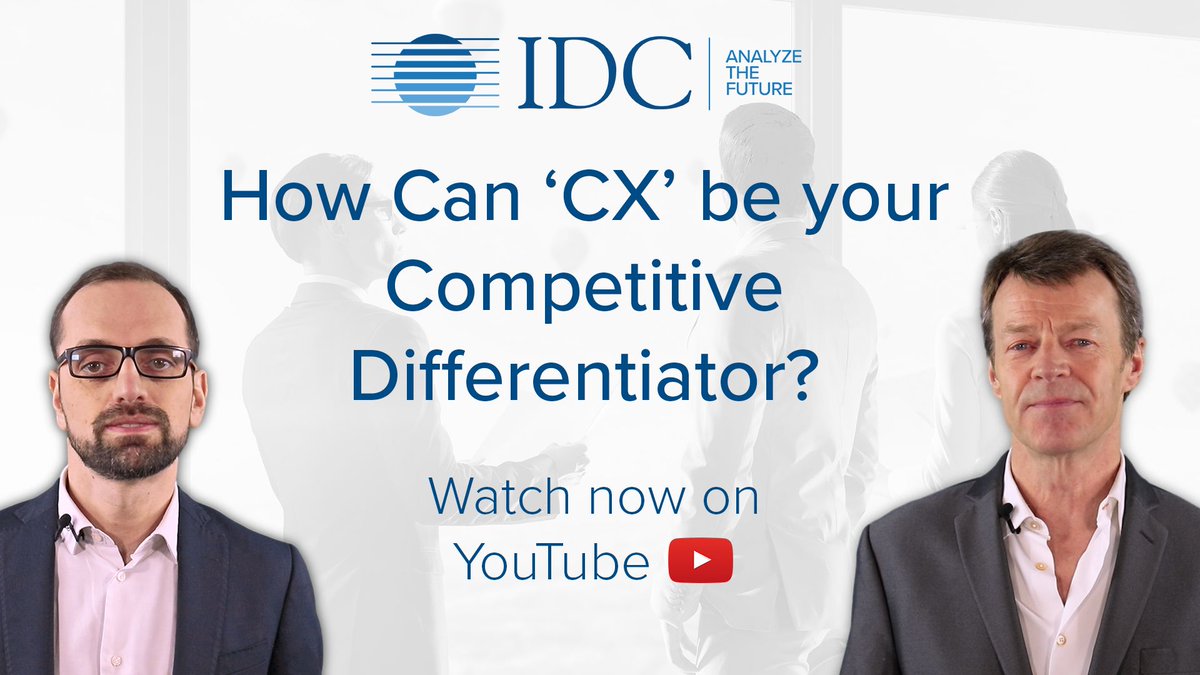 How Can #CX be your Competitive Differentiator? Check out this video with <a href="/andrewsangs/">Andrea Sangalli</a> and <a href="/gerrybrown/">Gerry Brown</a> as they highlight the importance of #CustomerExperience across all industry sectors in Europe 👉  buff.ly/2YV4qvA