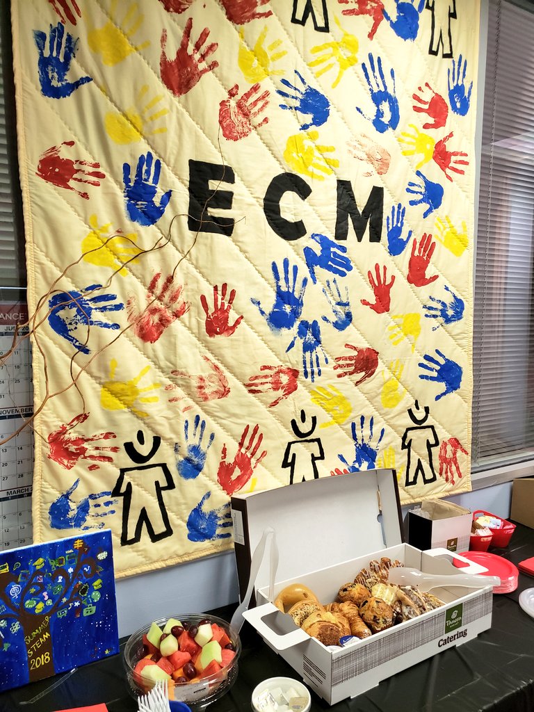 CHSCIV's tweet photo. It's raining outside, but our @MeridianIntl @StateIVLP Netherlands visitors are getting a warm reception from the amazing team at @ecmcharleston! https://t.co/zV0uKqkuGl