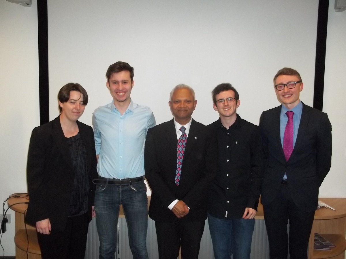 Well done to all participants in last night's RAeS Manchester Branch annual mini-lecture competition for the Teddy Fielding trophy!