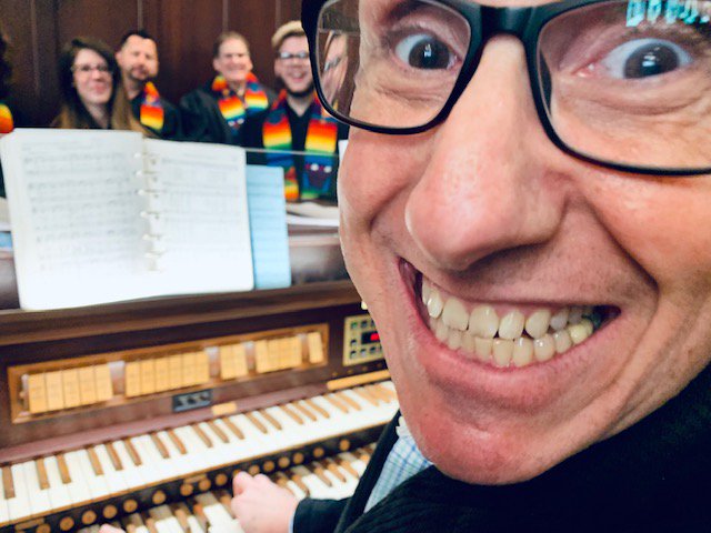 OLUMC Choir - clearly, we have zero fun. You should come by on Wednesdays at 7pm and see just how much non-fun we have. 🙃 Oh, and bring your singin' voice! ❤️