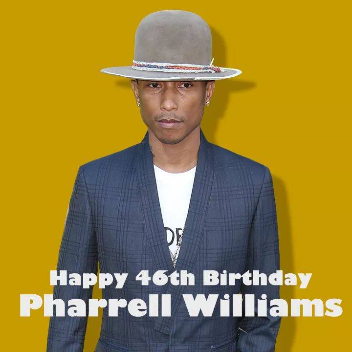    Happy birthday to Virginia\s own Pharrell Williams 