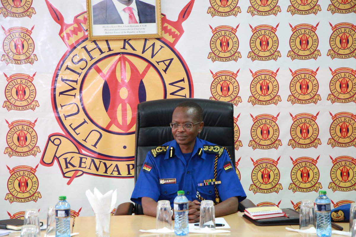 DIG .@PoliceKE has today hosted IG .@JBoinnet at KPS Hqs-Vigilance house. 1/2