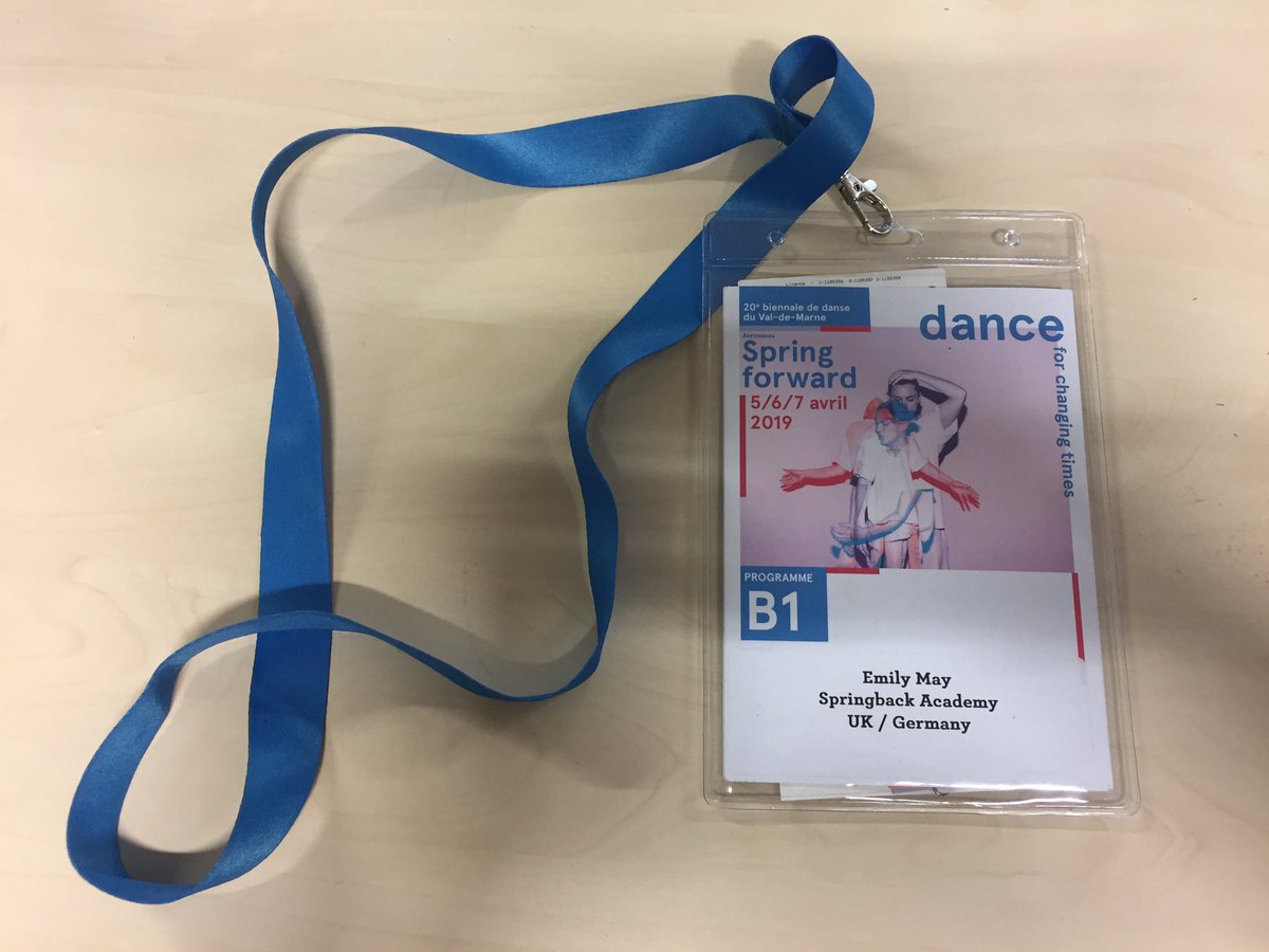 EmilyJMay1996's tweet image. Very excited to be taking part in Springback Academy this weekend, reviewing performances under the mentorship of professional dance critics #springbackacademy #SpringForward19