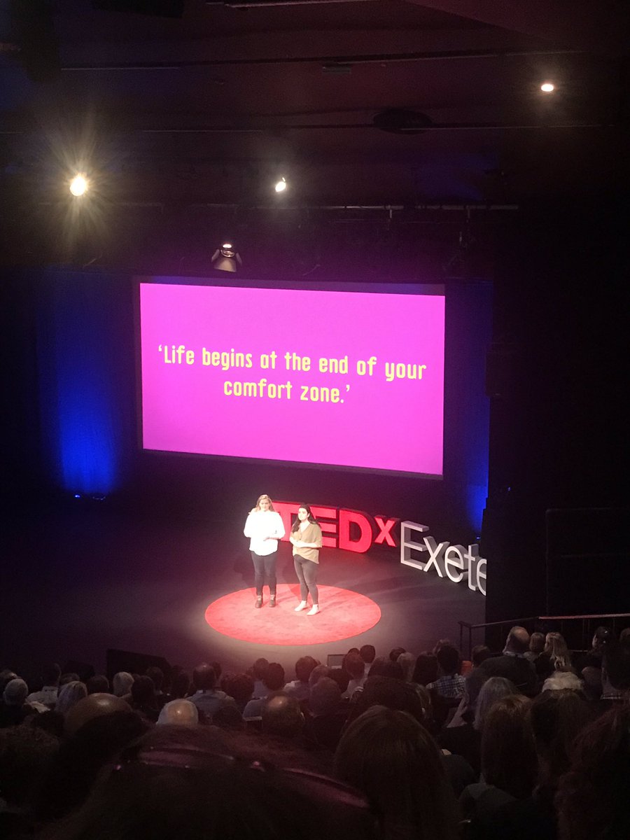 Mr_John_Harvey_'s tweet photo. Brilliant @TEDxExeter talk from @JessPepperellx &amp; Izzy on their fantastic @FoodbankF #NCSExeter project... I wrote about this &amp; @NCS in my September 2018 @ExeterLifeMag column... https://t.co/H6wQTjTdhV
@ExeterFB @ExeterCCT #TEDxExeter #TheArtOfThePossible #Exeter https://t.co/wERseaIUtD