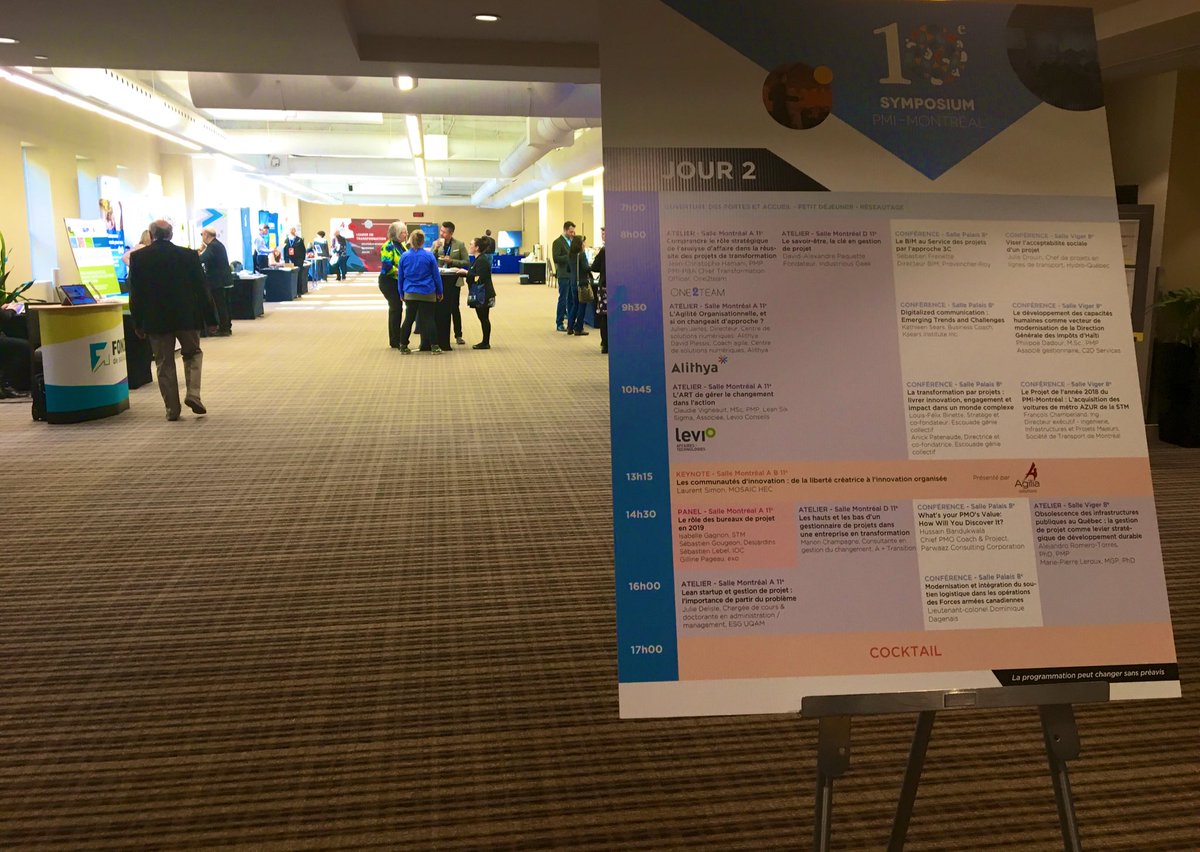 pmimontreal's tweet photo. Suivez-nous sur les médias sociaux durant cette dernière journée #SymposiumGP et partagez avec nous vos coups de coeur! https://t.co/XieccnTXdc https://t.co/6dY4Yfefju