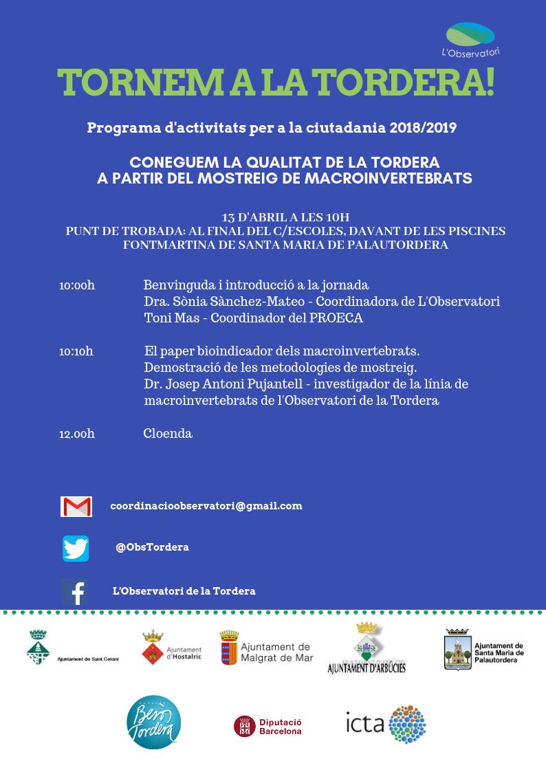 ObsRivus's tweet photo. Seguim amb el Programa d'activitats per a la ciutadania 2018/2019!
Els propers dimecres 10 i dissabte 13 d'abril a Santa Maria de Palautordera amb el Dr. Joan Gomà i el Dr. @JosepPujantell . Us hi esperem!
@ICTA_UAB @aj_smp @consorcibesos 
Tota la informació 👇 https://t.co/nEAg8vuj6w