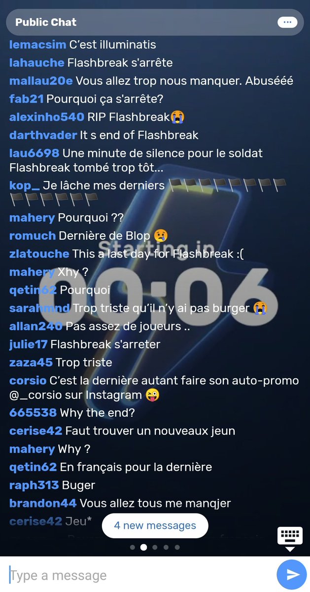 phchphhphr's tweet image. A good thing came together with a bad news that no more flashbreak. I am not sad that I did not won today but, I am sad it was the last show. 😥😫😭
Thank you for giving us the splendid moments. Love you, #Flashbreak team. ❤️