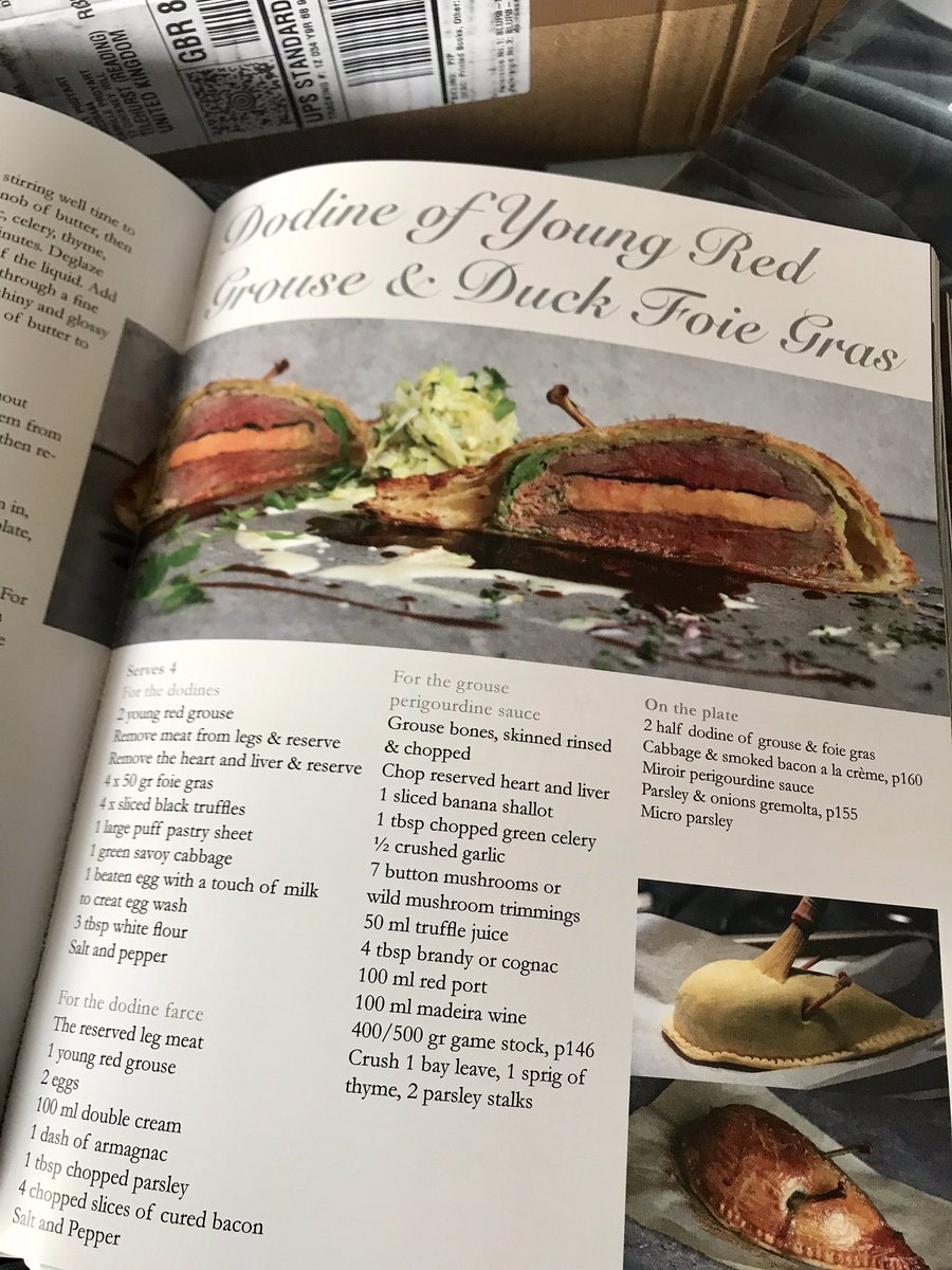 PascalProyart's tweet photo. Very proud to see my game hunting cooking book just arrived home, ready for my clients.  An awesome booked with incredible life time recipes https://t.co/obamdJHbB8